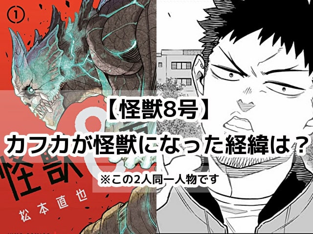 怪獣８号 カフカ　怪獣　解放戦力